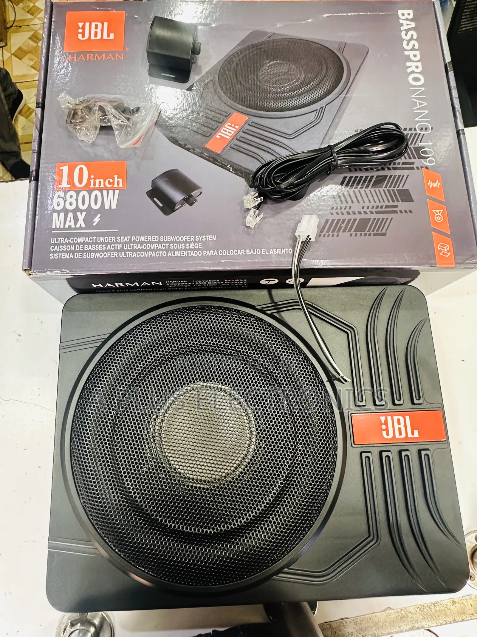 JBL Underseat Subwoofer 6800w Premium Car Bass Upgrade