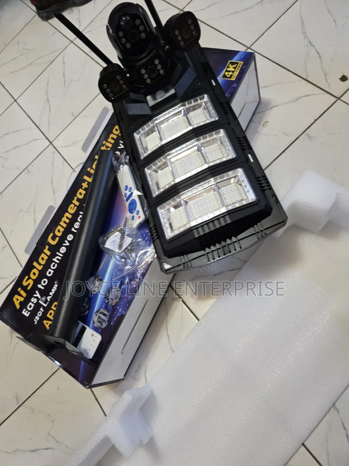 Ai Solar Camera +Lighting 1000w