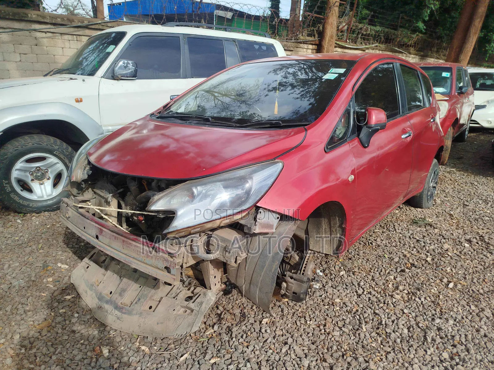 Nissan Note 2012 Red