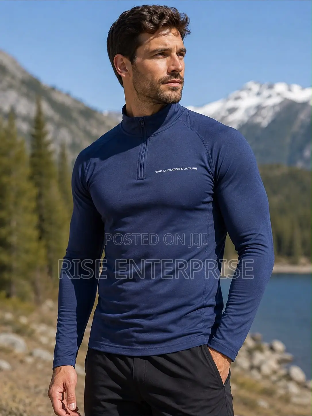 Thermal Compression T-Shirt’S-Blue