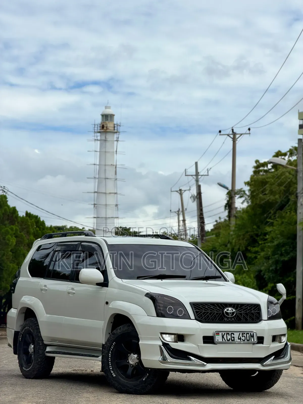 Toyota Land Cruiser Prado 2008 White