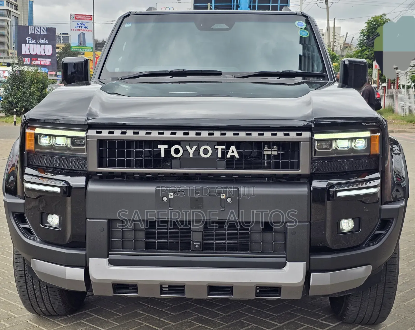 New Toyota Land Cruiser Prado 2024 Black