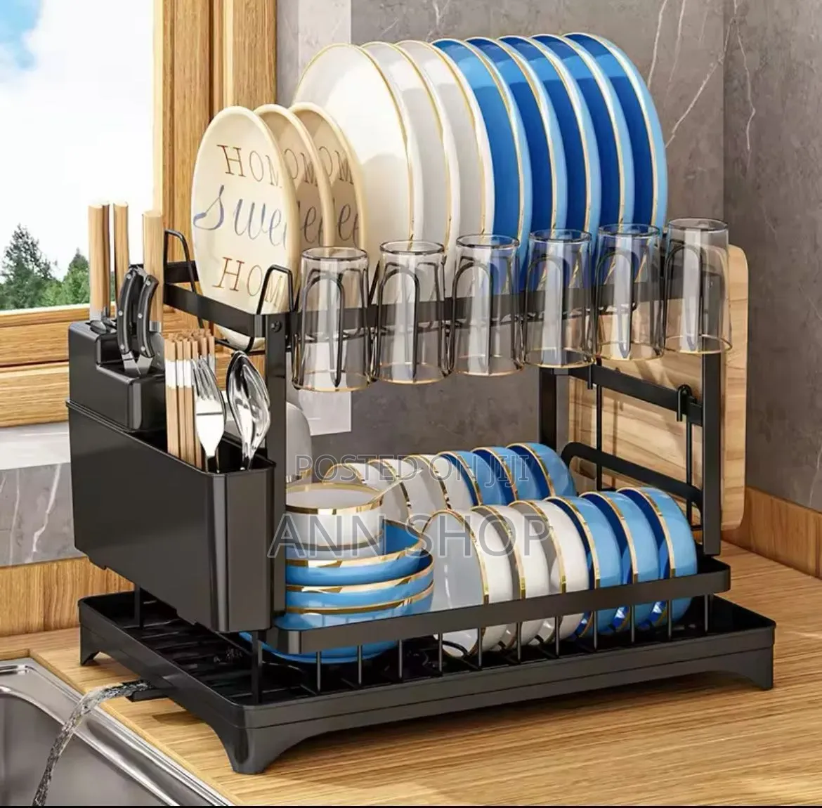 2 Layer Dishrack