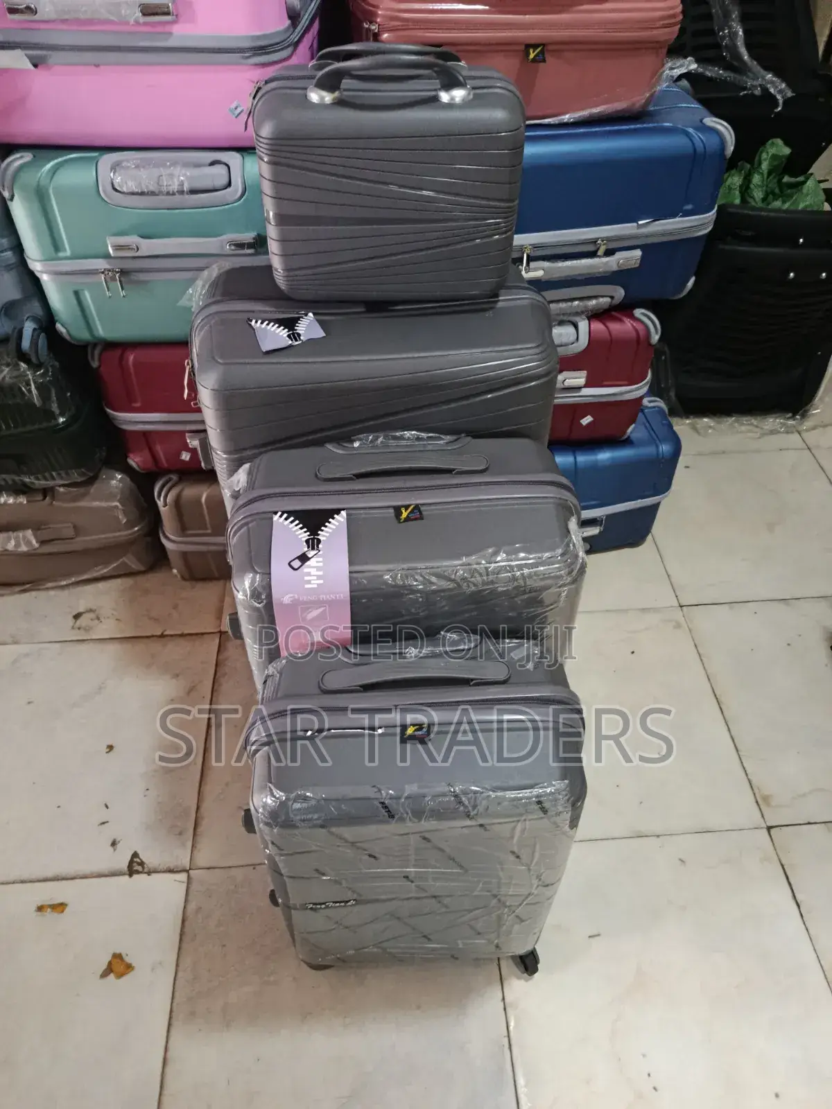 Rubber Suitcase 4 in 1