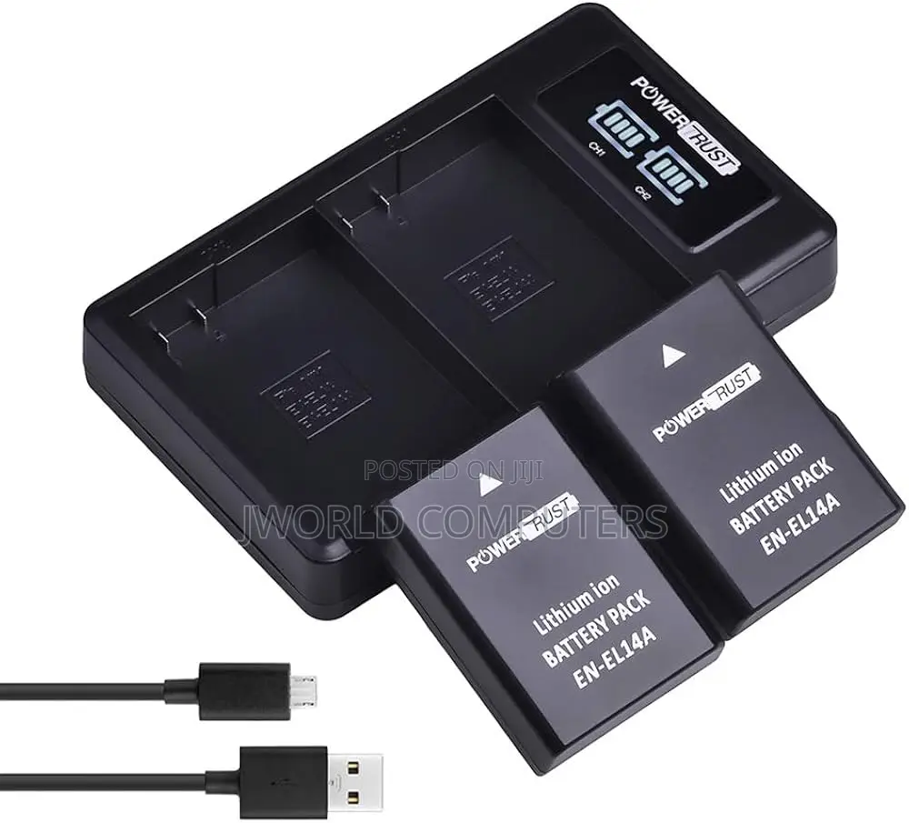 Nitecore Unk2 Dual Slot Usb Charger for Nikon