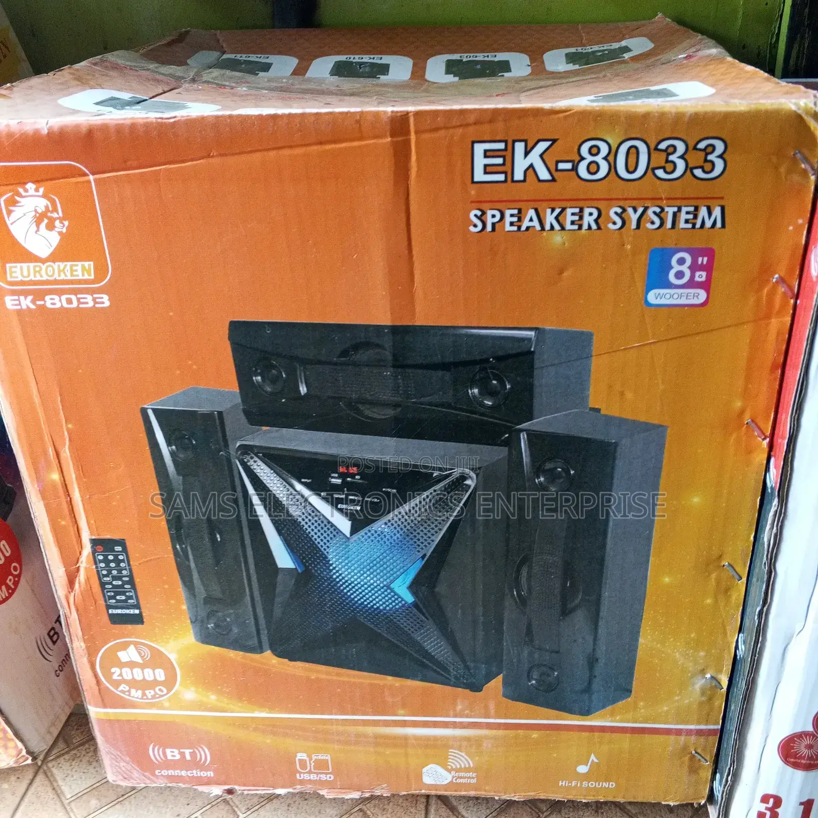 Ek 8033 Sound System