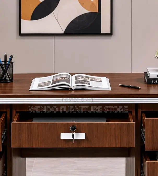 Office Desk; 140cm Clerical Designed Home Office Desk