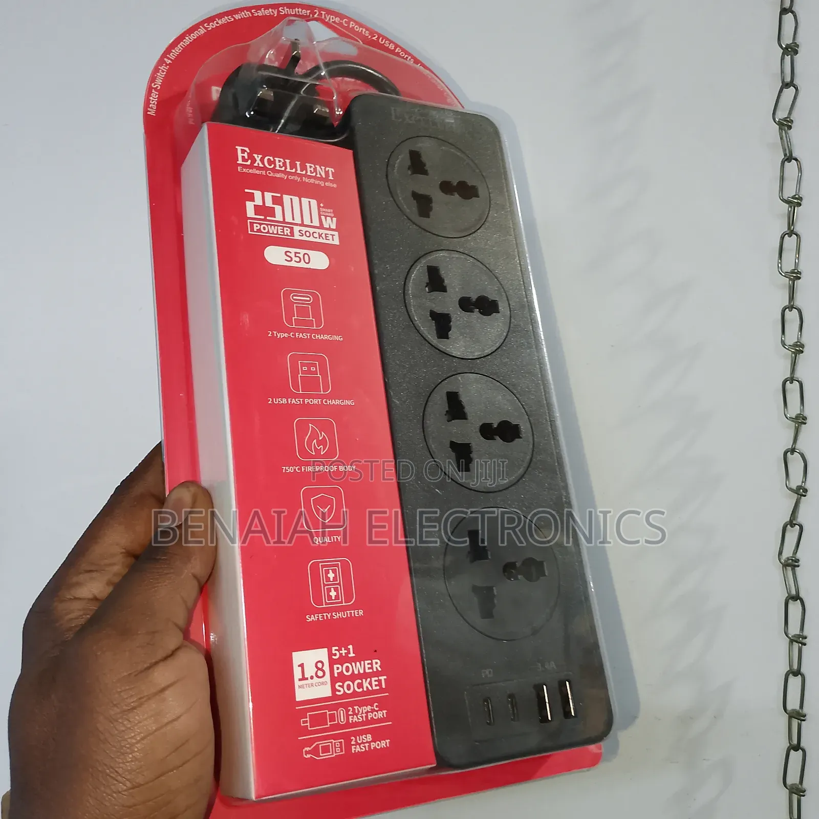Extension Cable, Strong Excellent Extension 2500watts