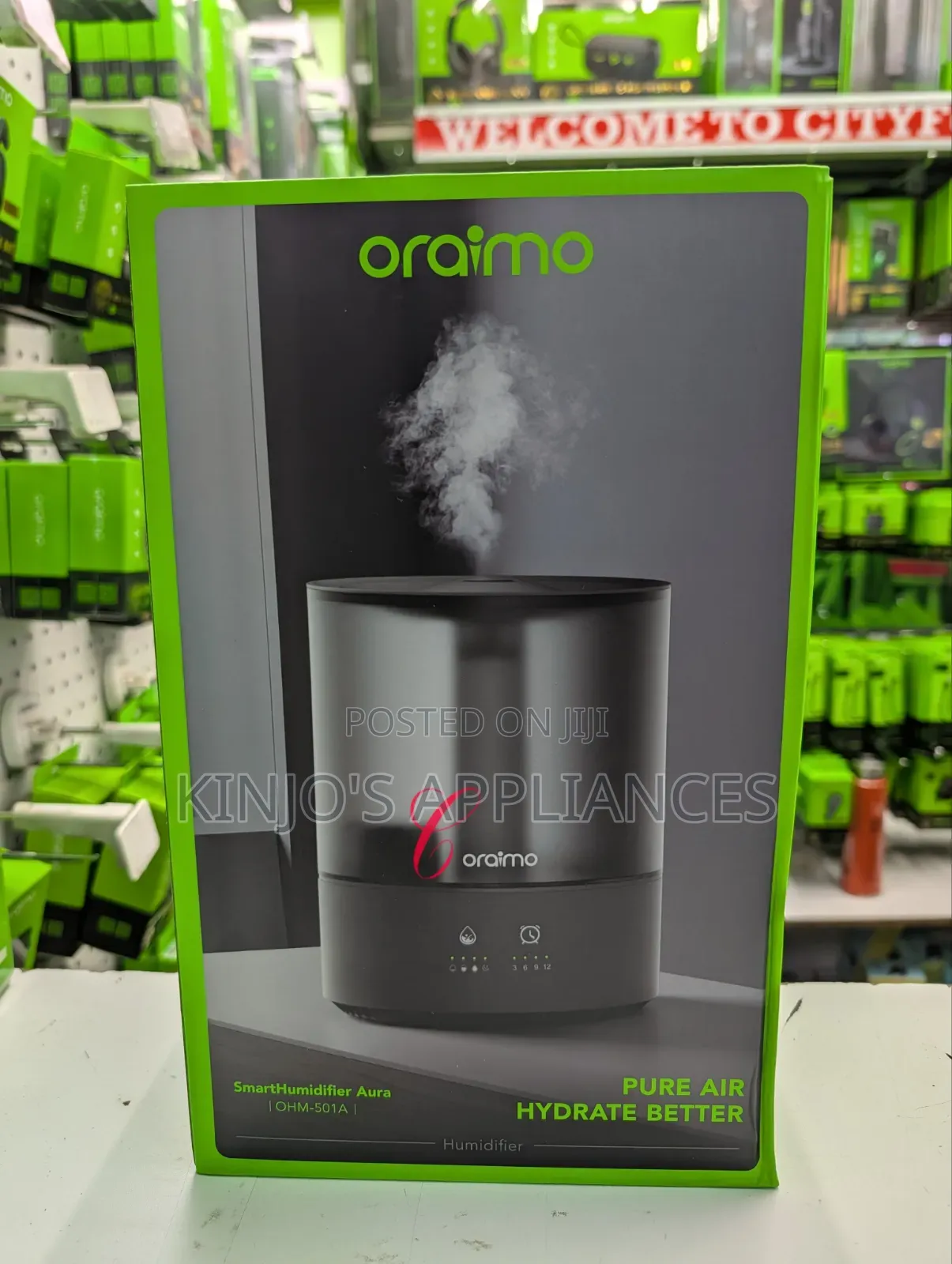 Oraimo Smart *Humidifier* *Aura* Ohm-501a 4l Pure Air Humidifier