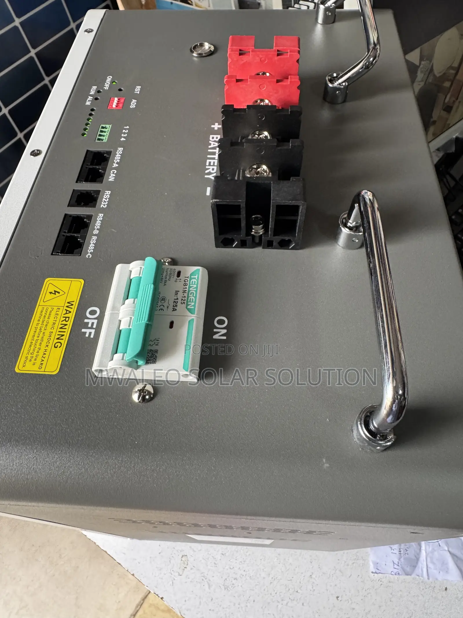 7.68kwh 25.6v (300ah) Solarmax Lithium Battery