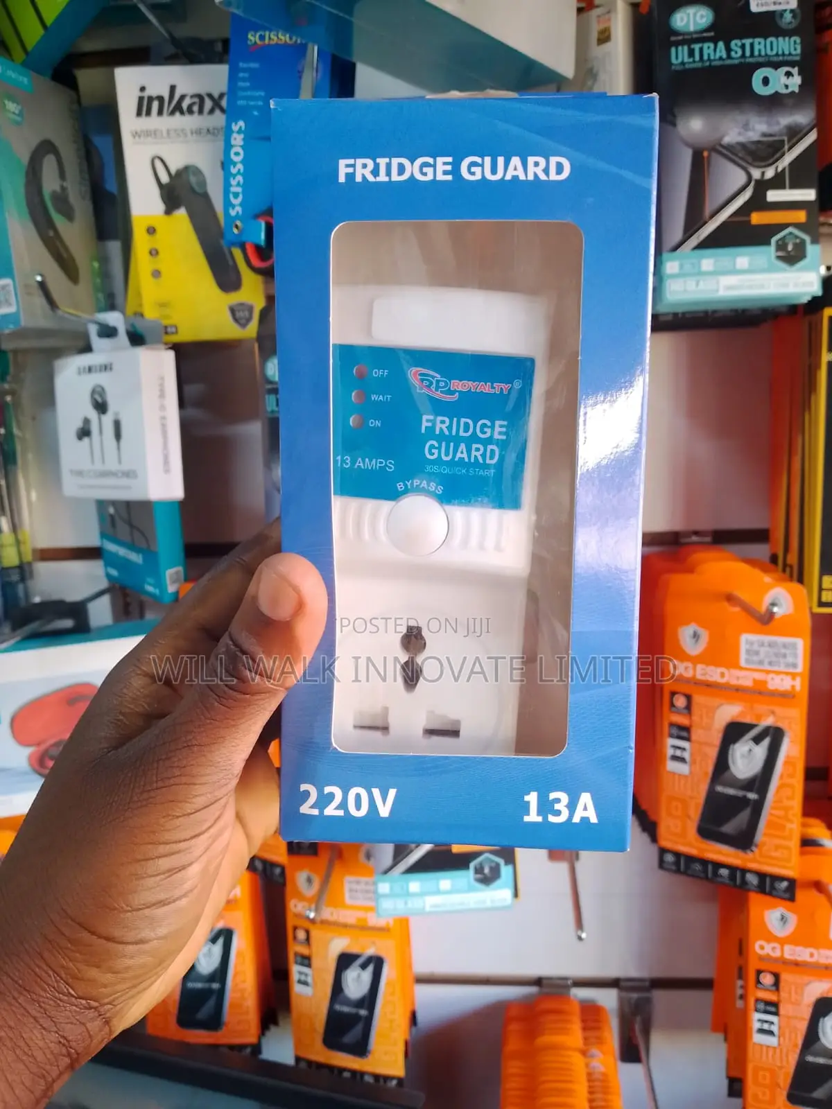 Royalty Fridge Guard Voltage Stabilizer Protector With 30s Quick Start