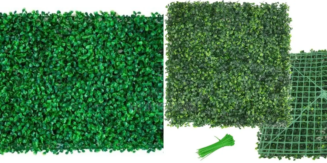 Artificial Boxwood Fence Panels Stylish Outdoor Wall Cover