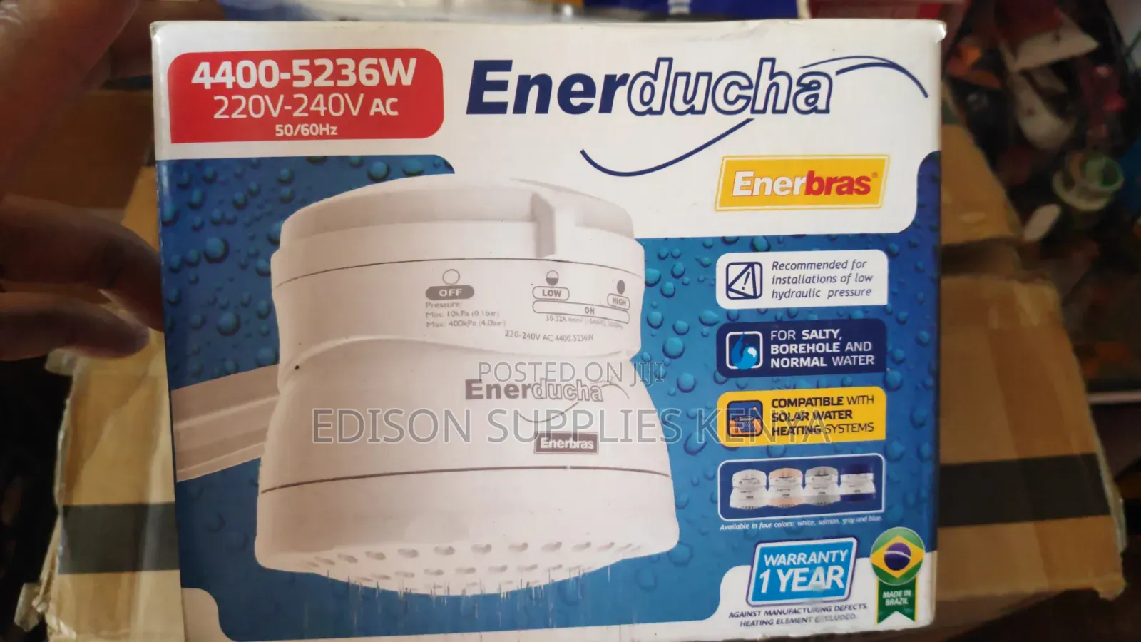 Enerbras Enerducha 3t Heating Element Replacement for Instant Shower