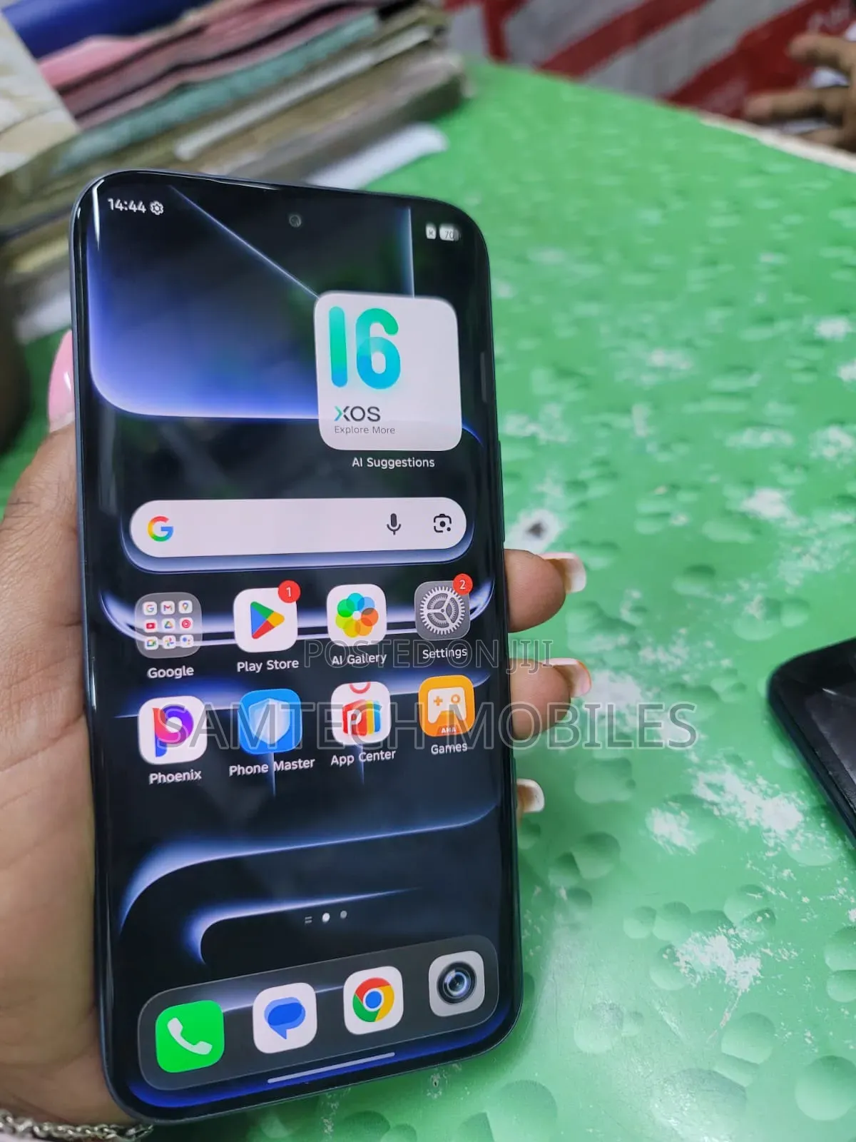 Infinix Note Edge 256 GB Gray
