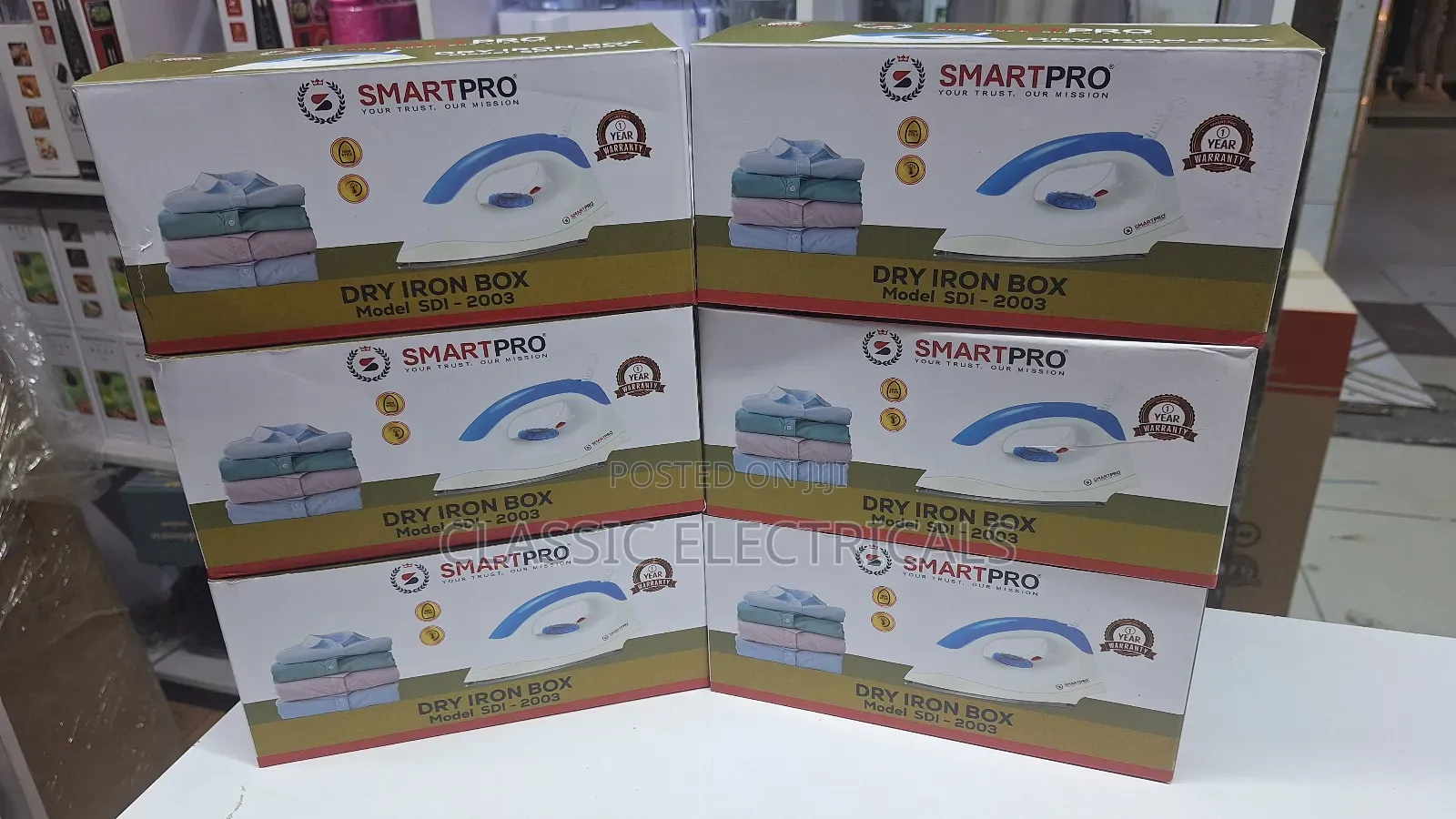 Dry Iron Box