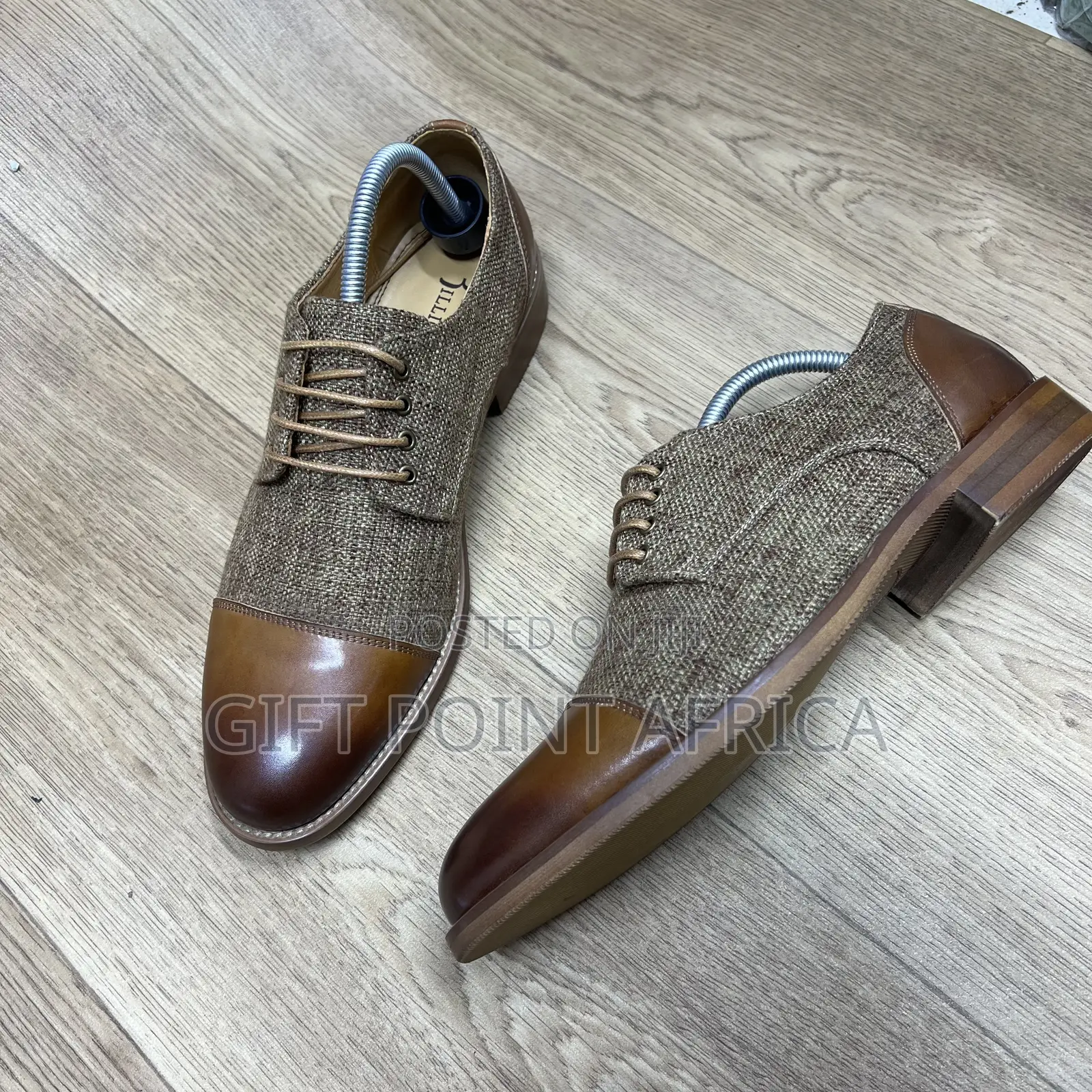 Men Stylish Leather Laced Officials