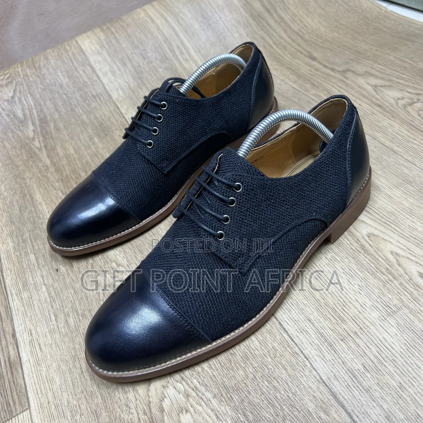 Men Stylish Leather Laced Officials