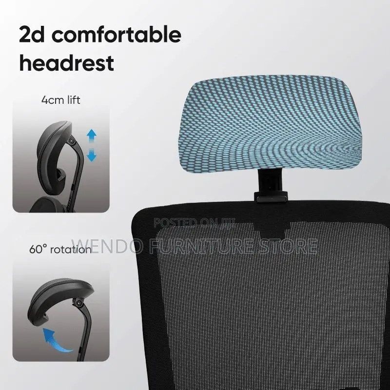 Office Chairs; Ergonomic Fabric Adjustable Office Orthopedic Chairs