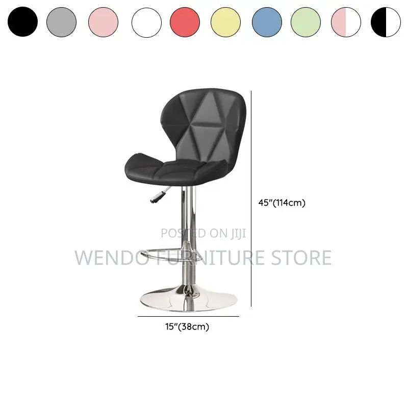 Barstools; Leather Reclining Counter Home Barstools
