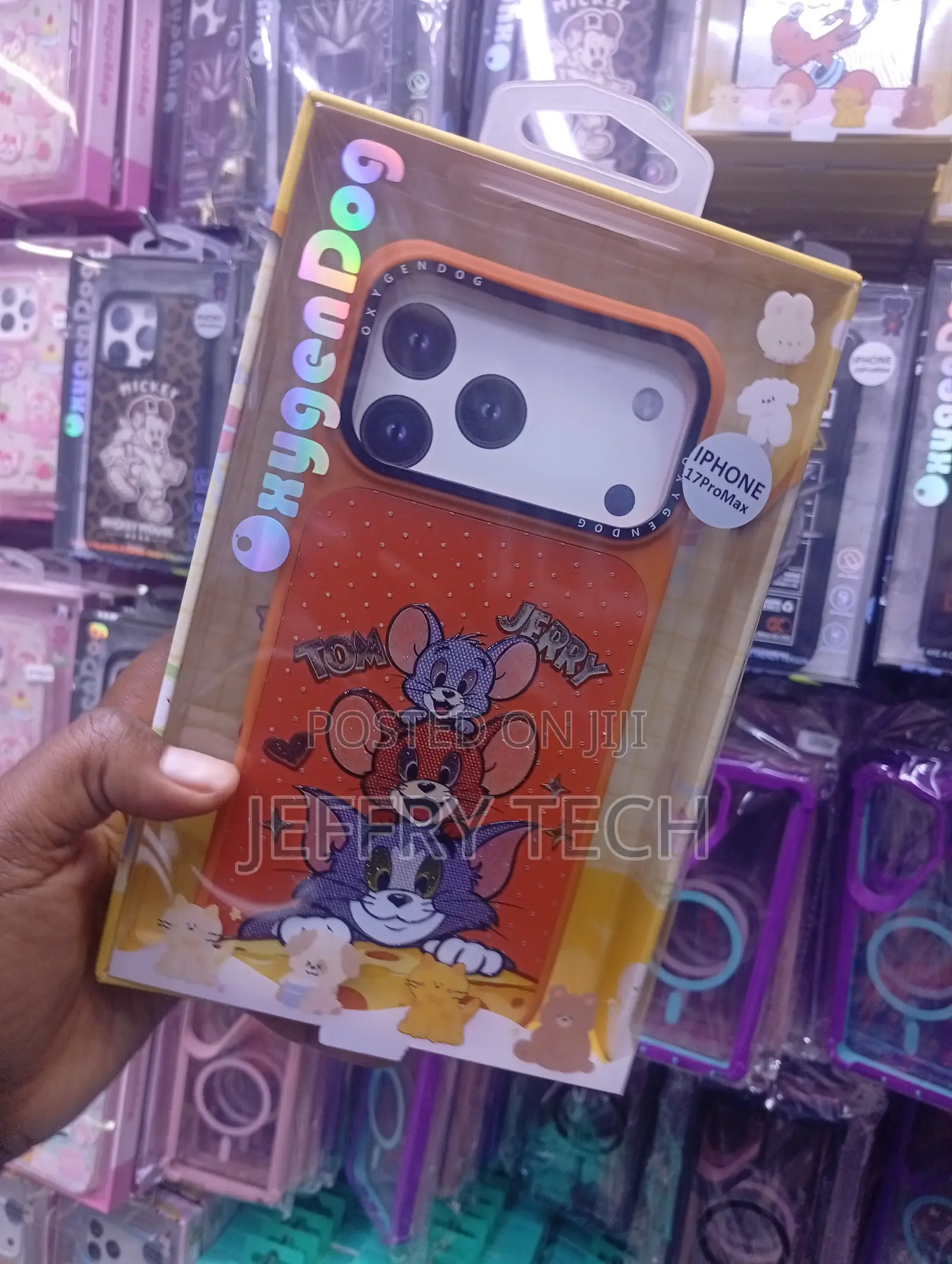 iPhone 17 Pro Max Cartoon Illustration Cover