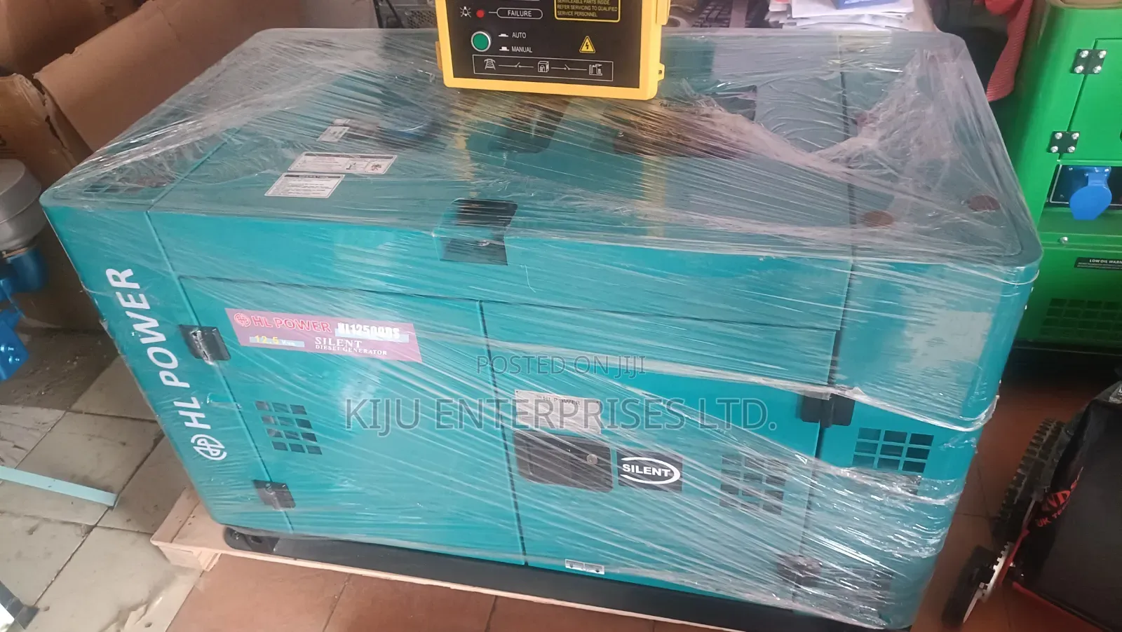 Brand New 12.5kva Hl Power Silent Diesel Generator.