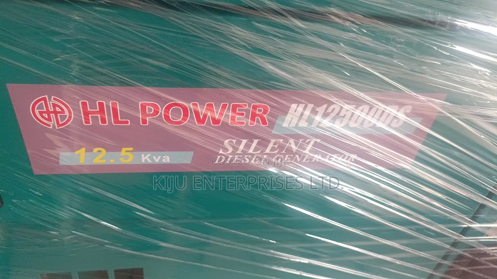 Brand New 12.5kva Hl Power Silent Diesel Generator.
