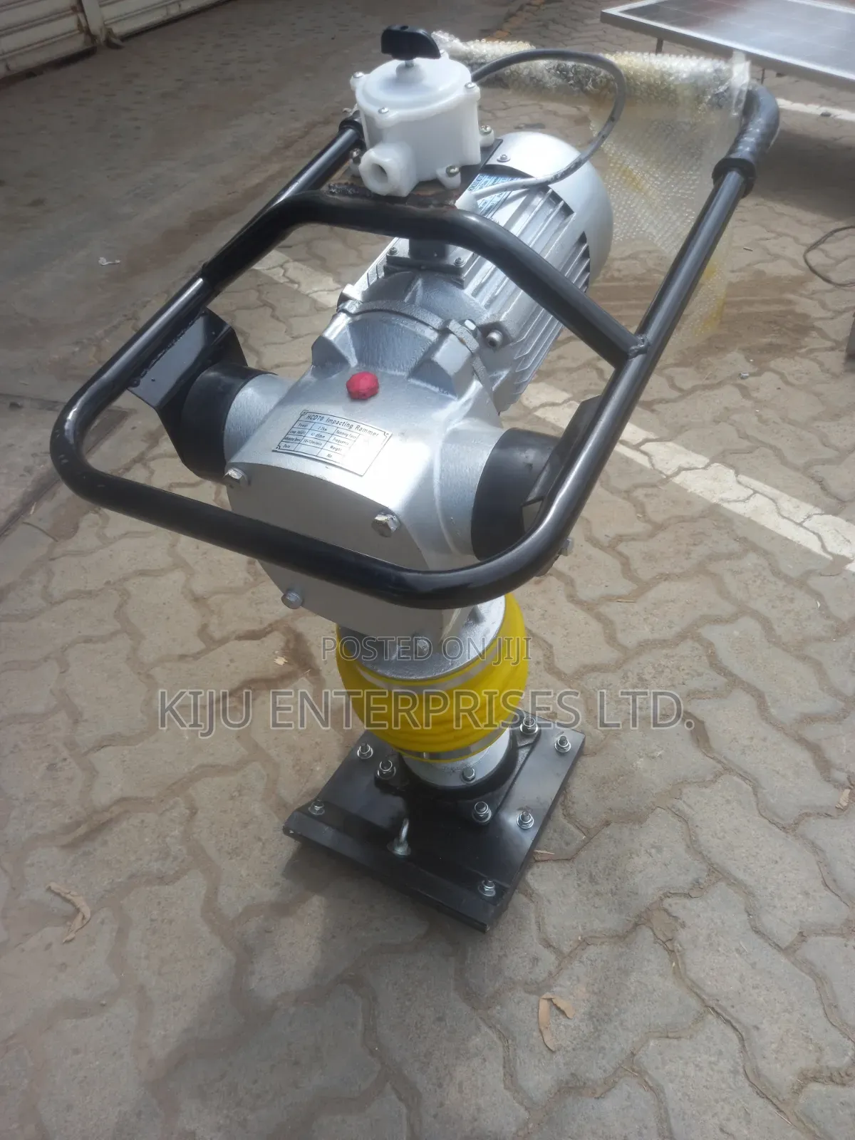 Electric Tamping Rammer Soil Compactor | Hcd70 Compaction Machine