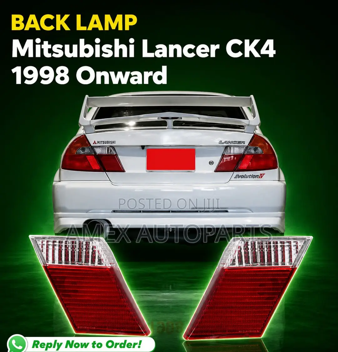 Back Lamp Mitsubishi Lancer Ck4 1998 Onwards