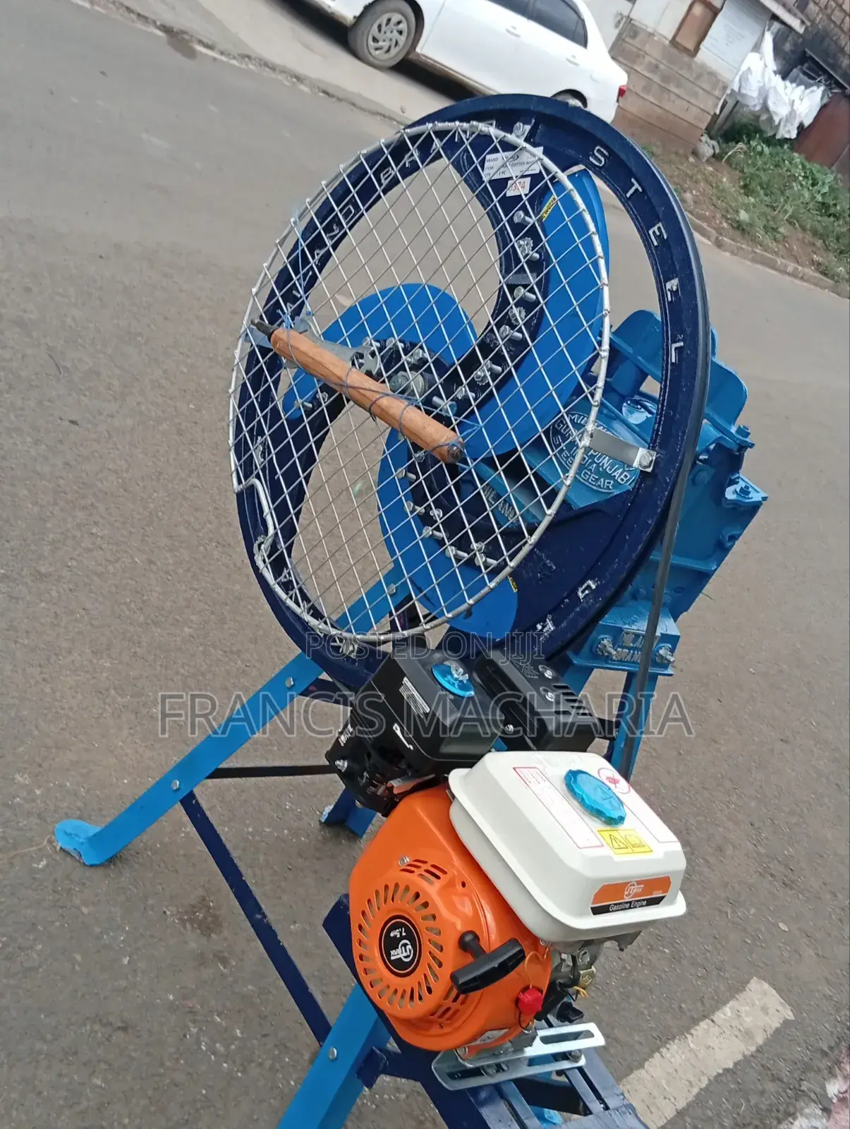 Petrol Driven 3brade Machine
