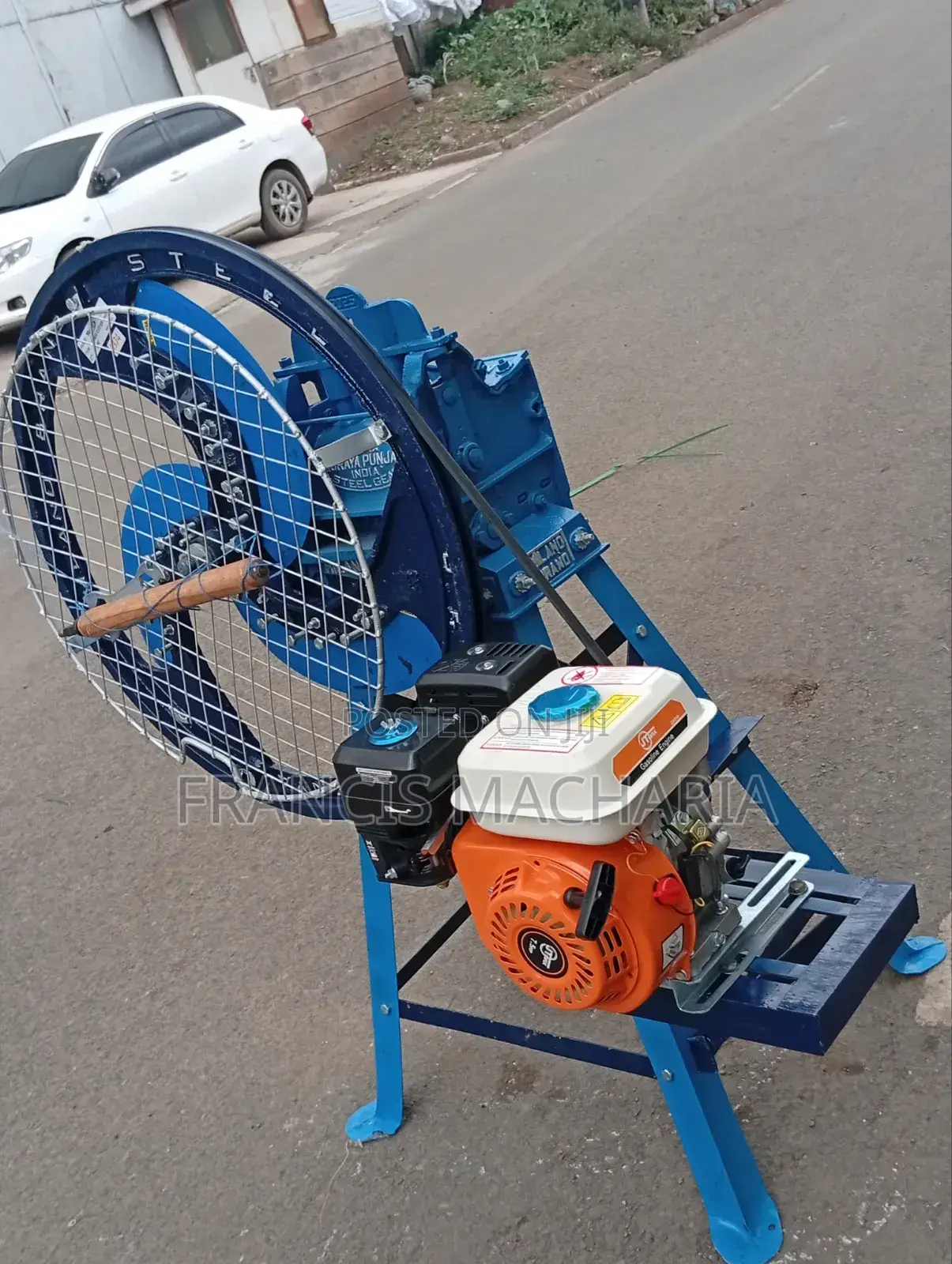 Petrol Driven 3brade Machine