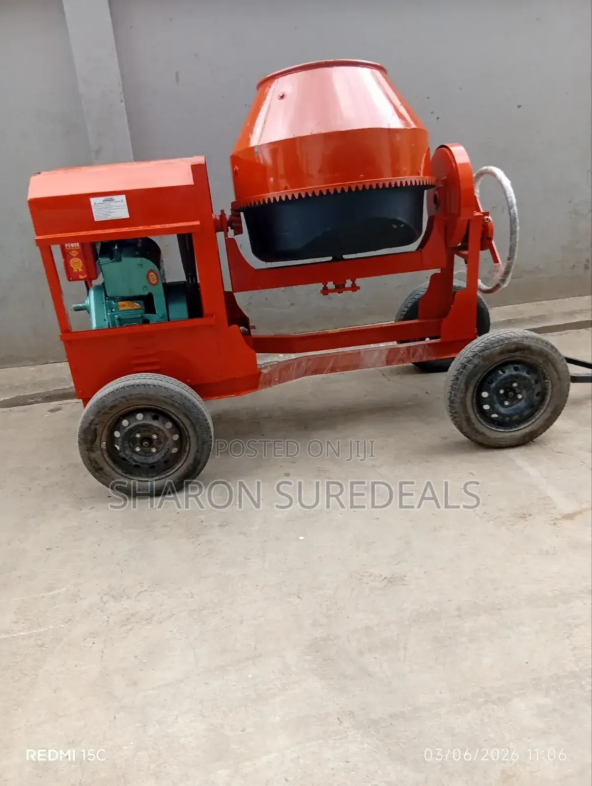 New Arrival Concrete Mixer 500l