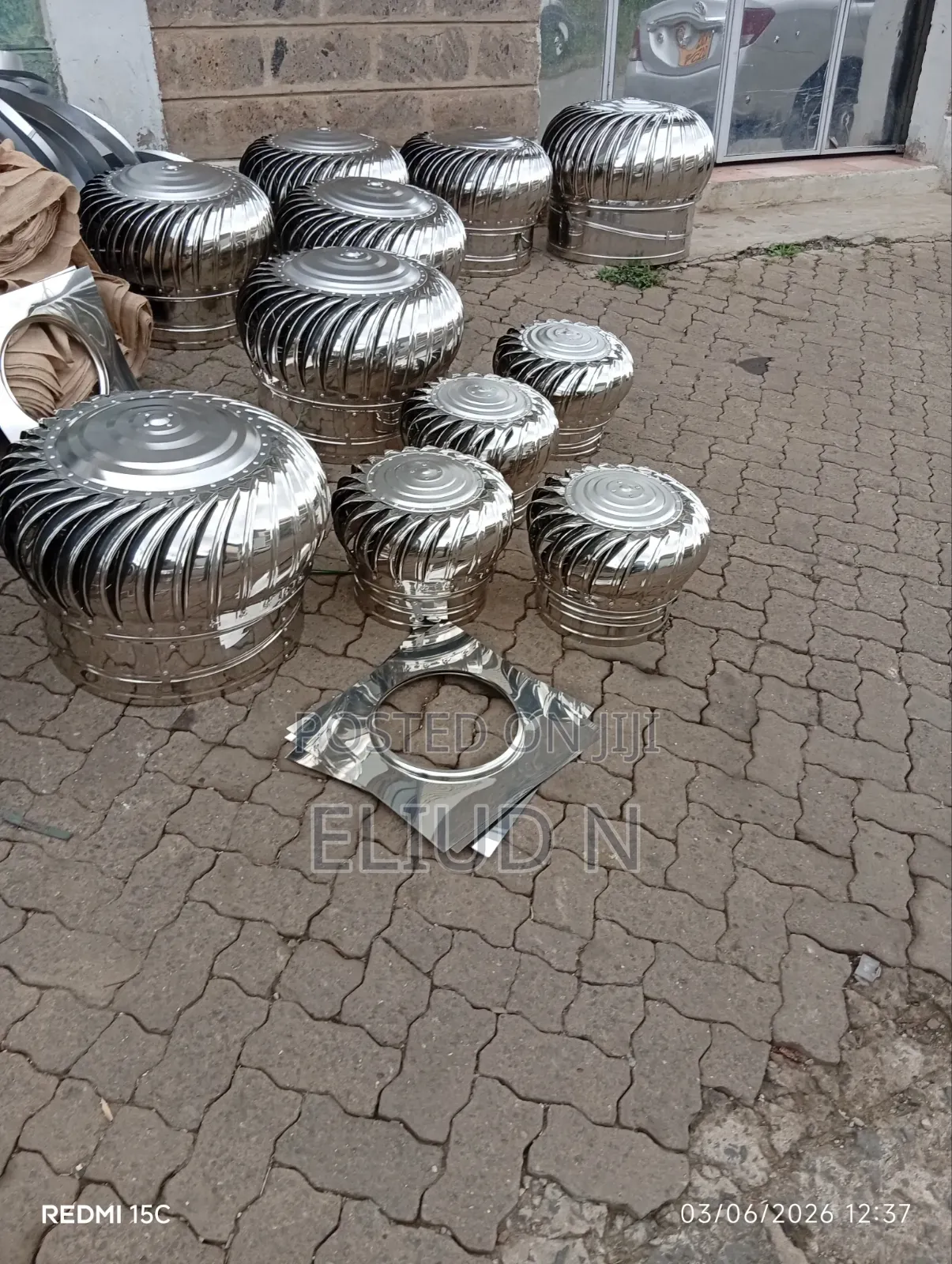 Stainless Steel Cyclones 500mm Diameter