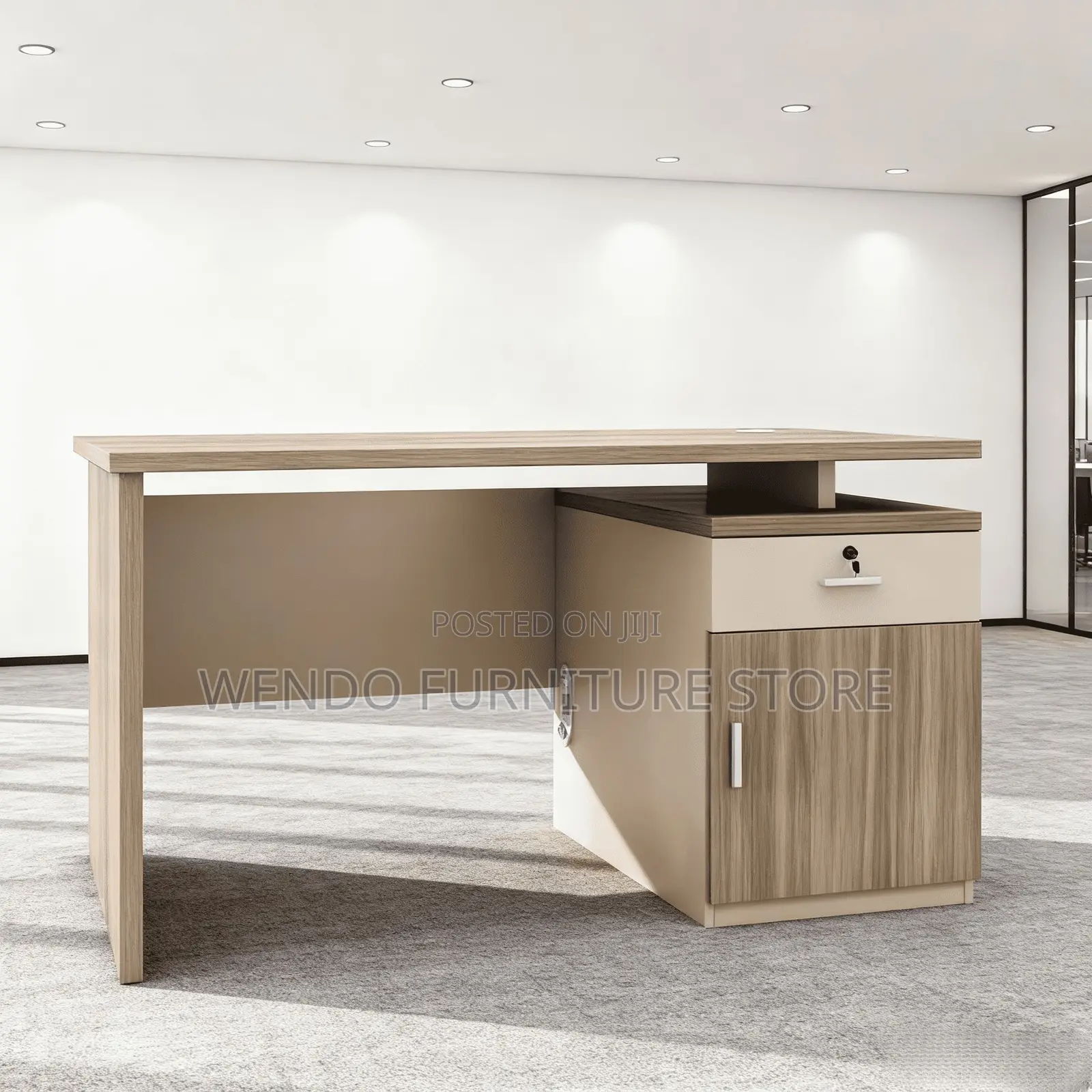 Office Desk; 1200mm Home Office Desktop Wooden Desk