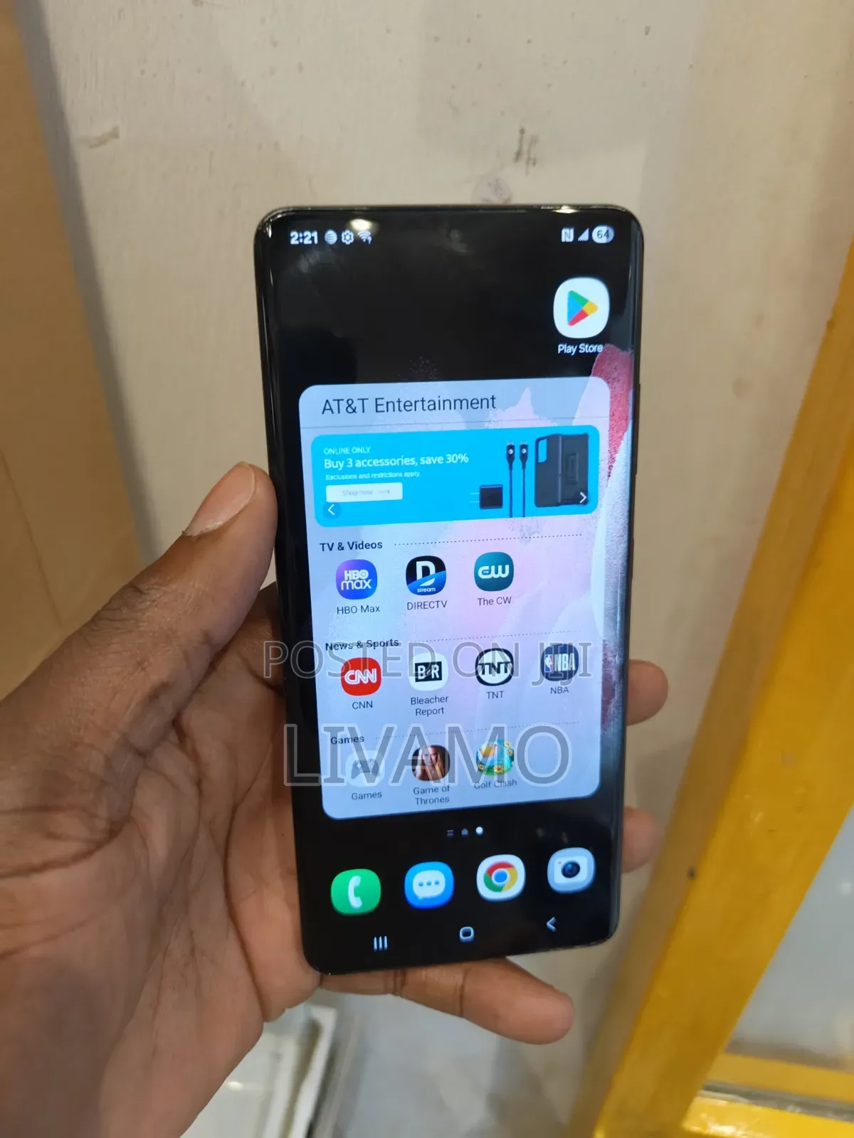 Samsung Galaxy S21 Ultra 5G 128 GB Black