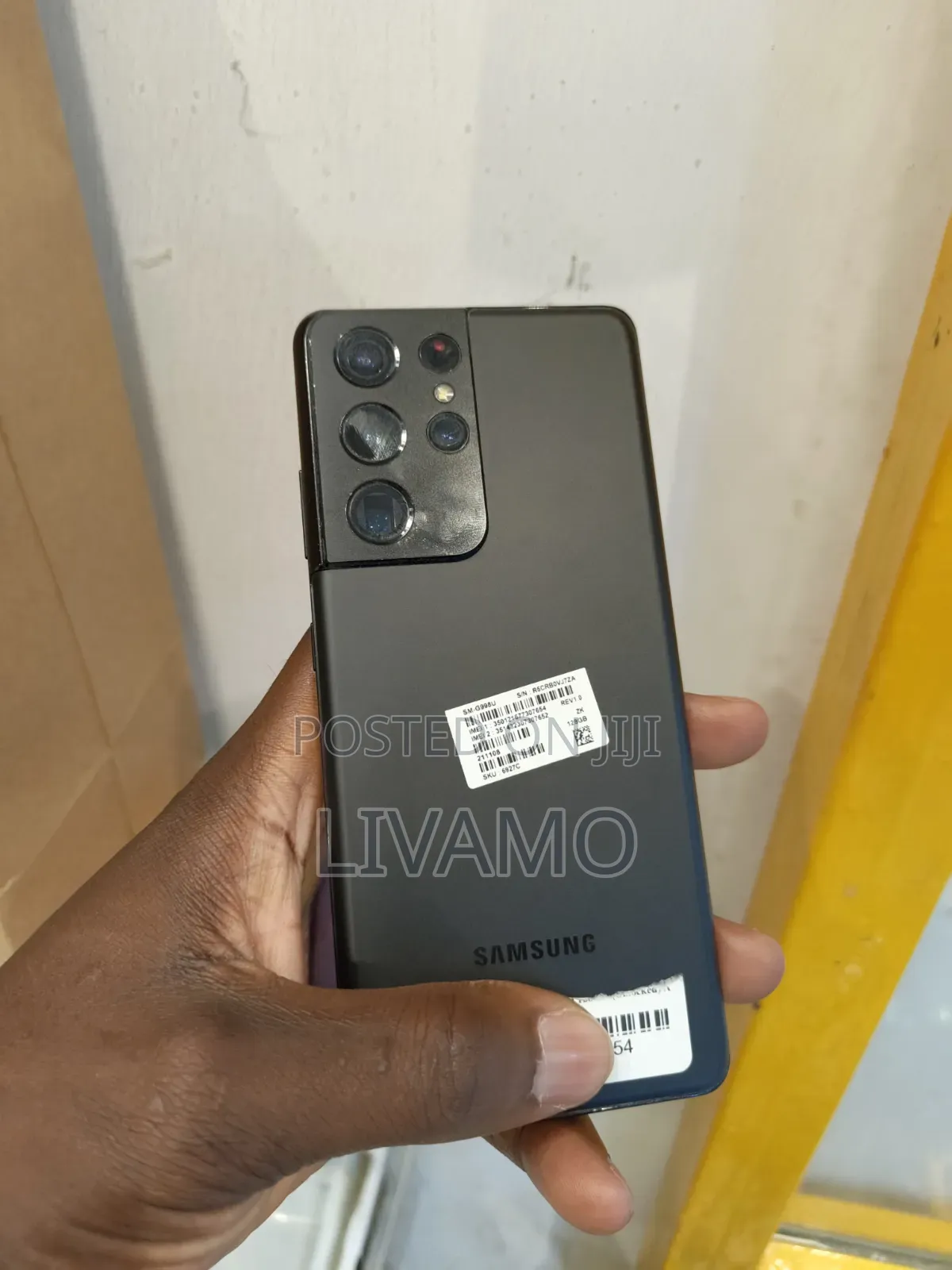 Samsung Galaxy S21 Ultra 5G 128 GB Black