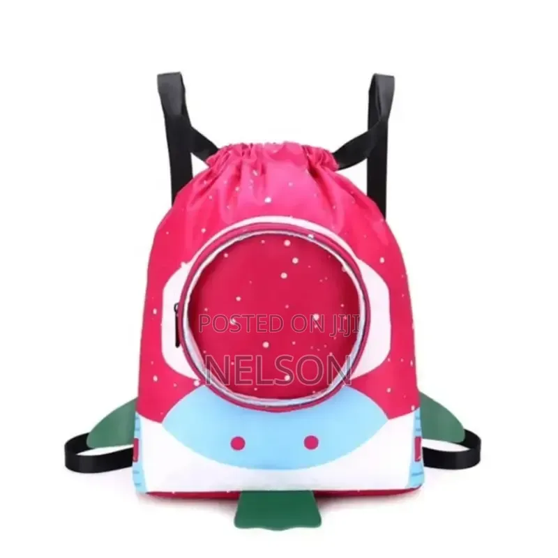 Cartoon Print Fitness Action Back Swimming Bag