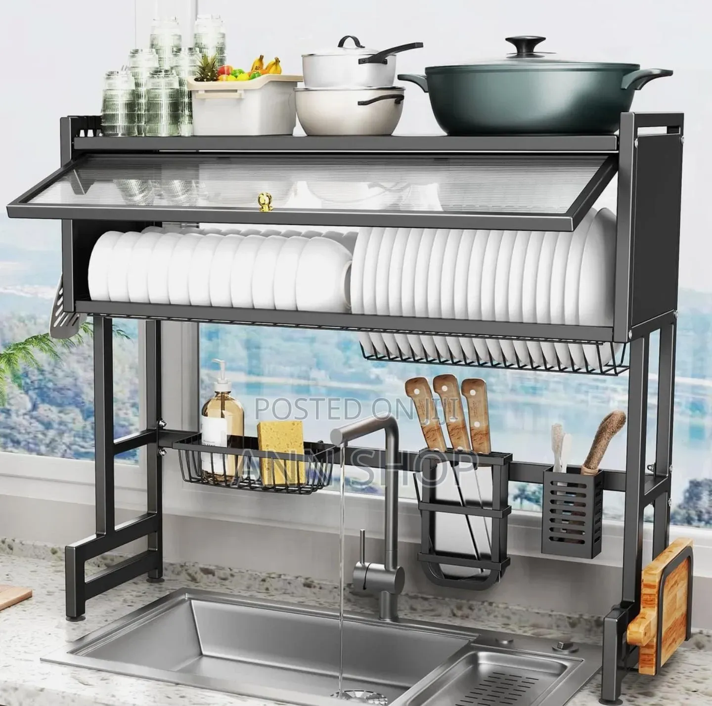 Single Mirror Dishrack