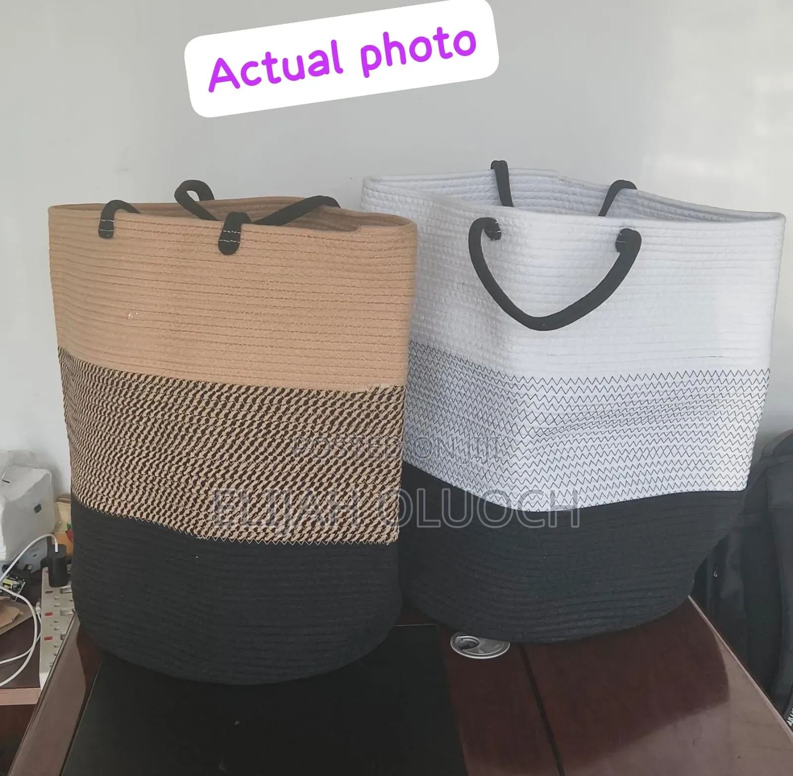 High Quality Heavy Woven Rope Multifuctional Laundry Bag