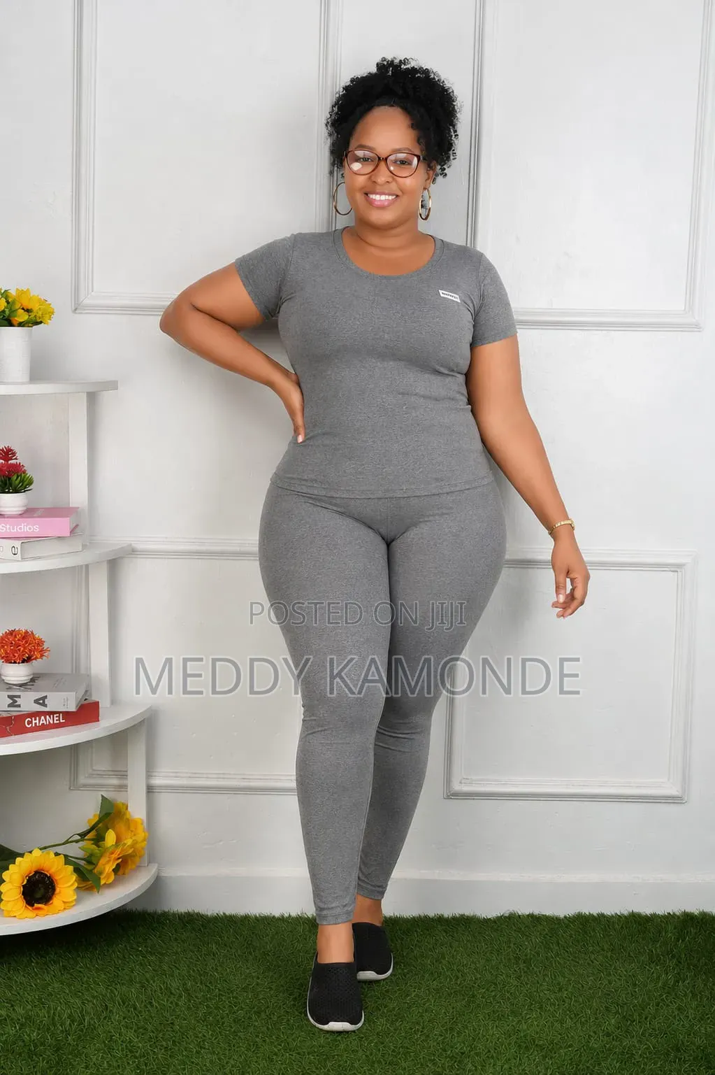 Black Gym Wear Set