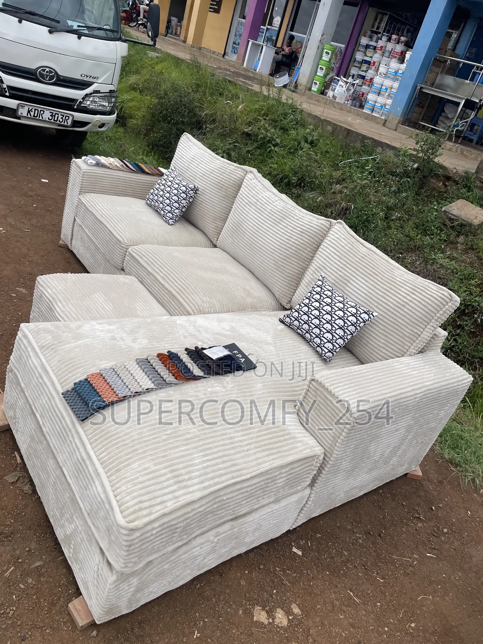 L ~ Shape Corner Sofa