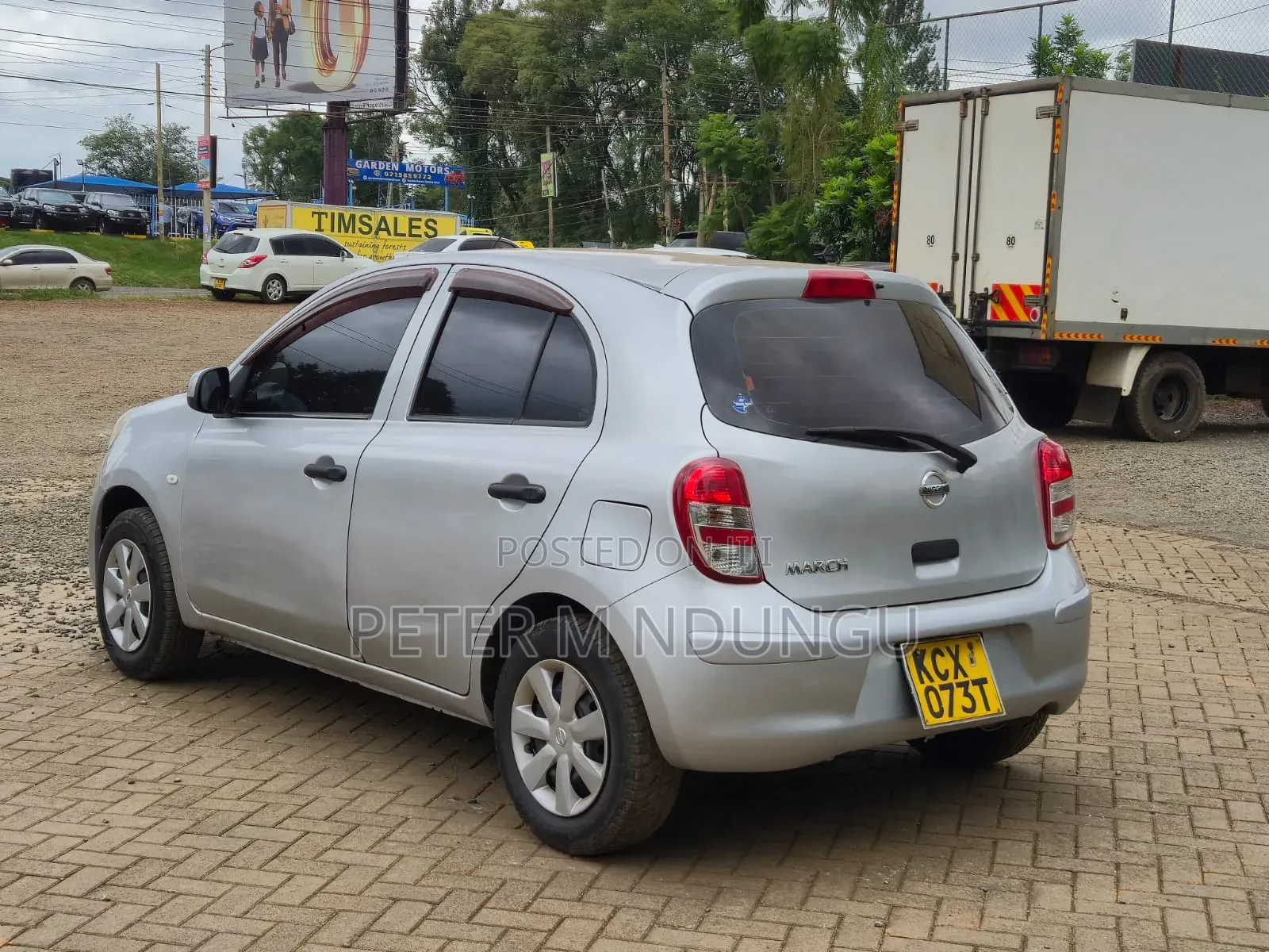 Nissan March 2012 Silver