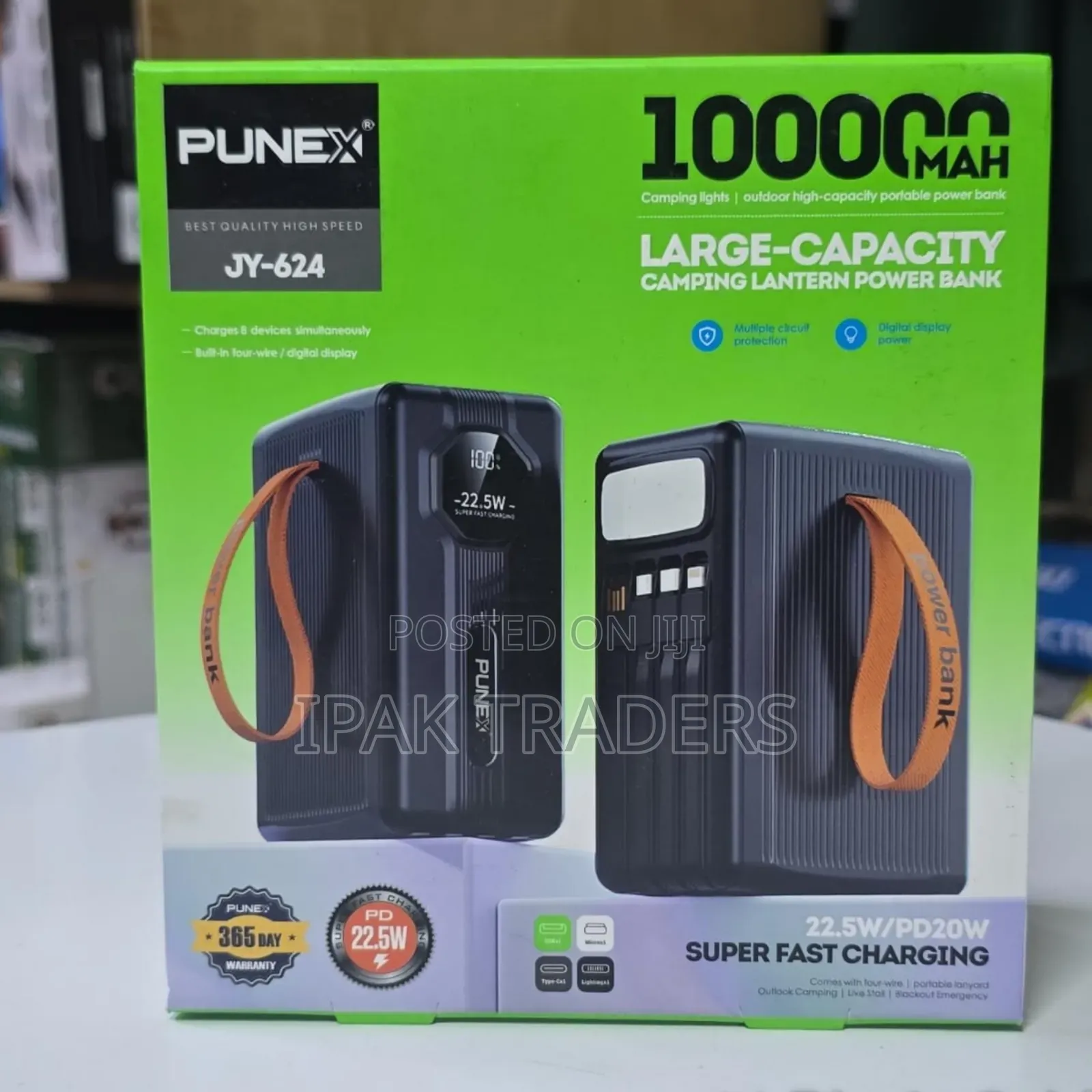 Punex Jy 624 100000mah Powerbank