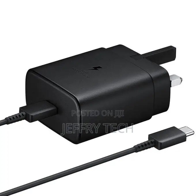 45w Fast Charger With Usb-C to Usb-C Cable Super Fast Charging 2.0 Com