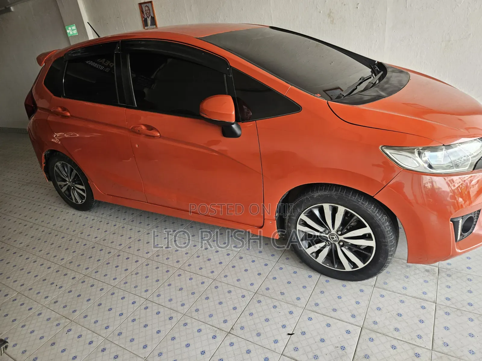 Honda Fit 2015 Orange