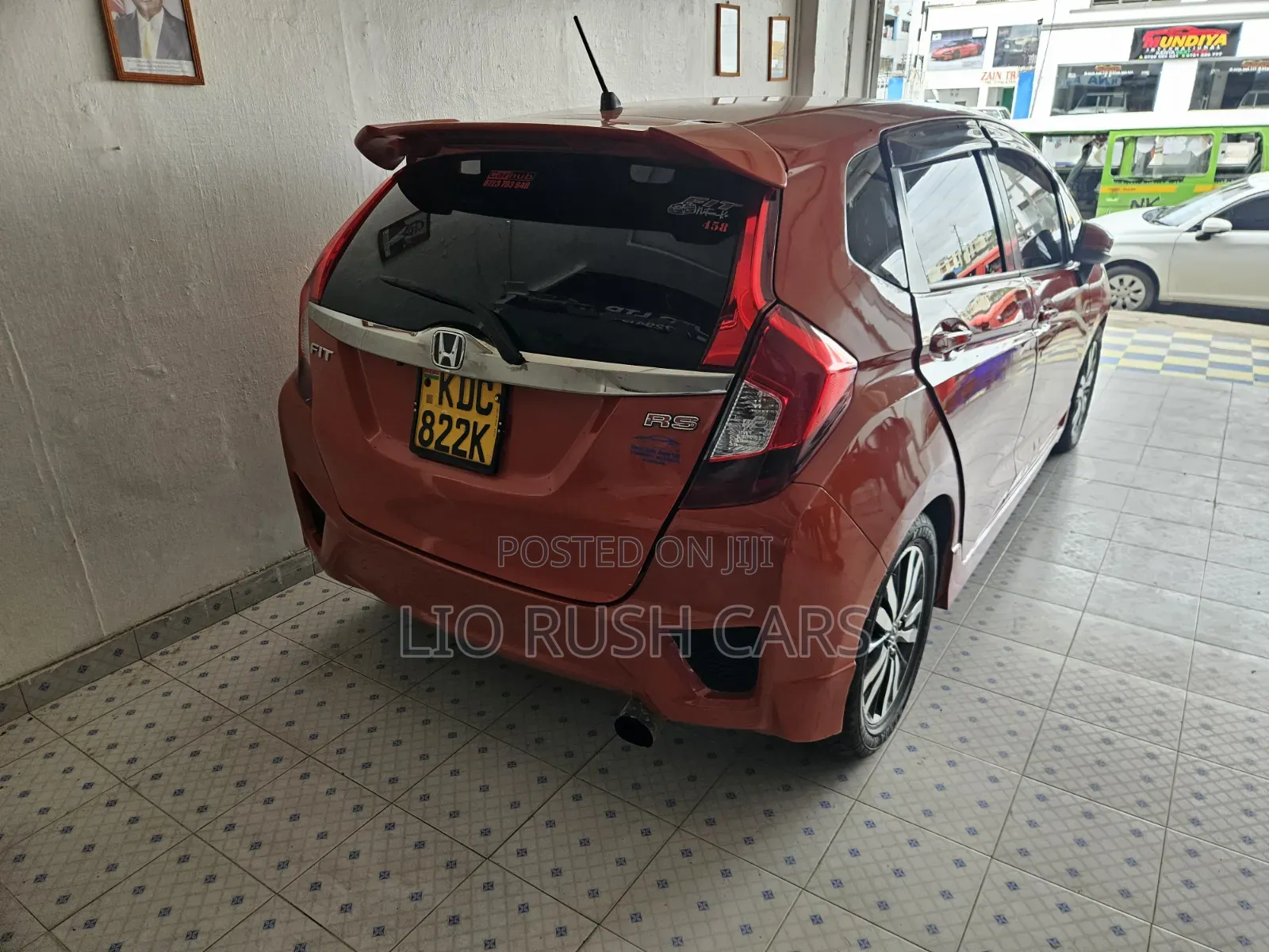 Honda Fit 2015 Orange