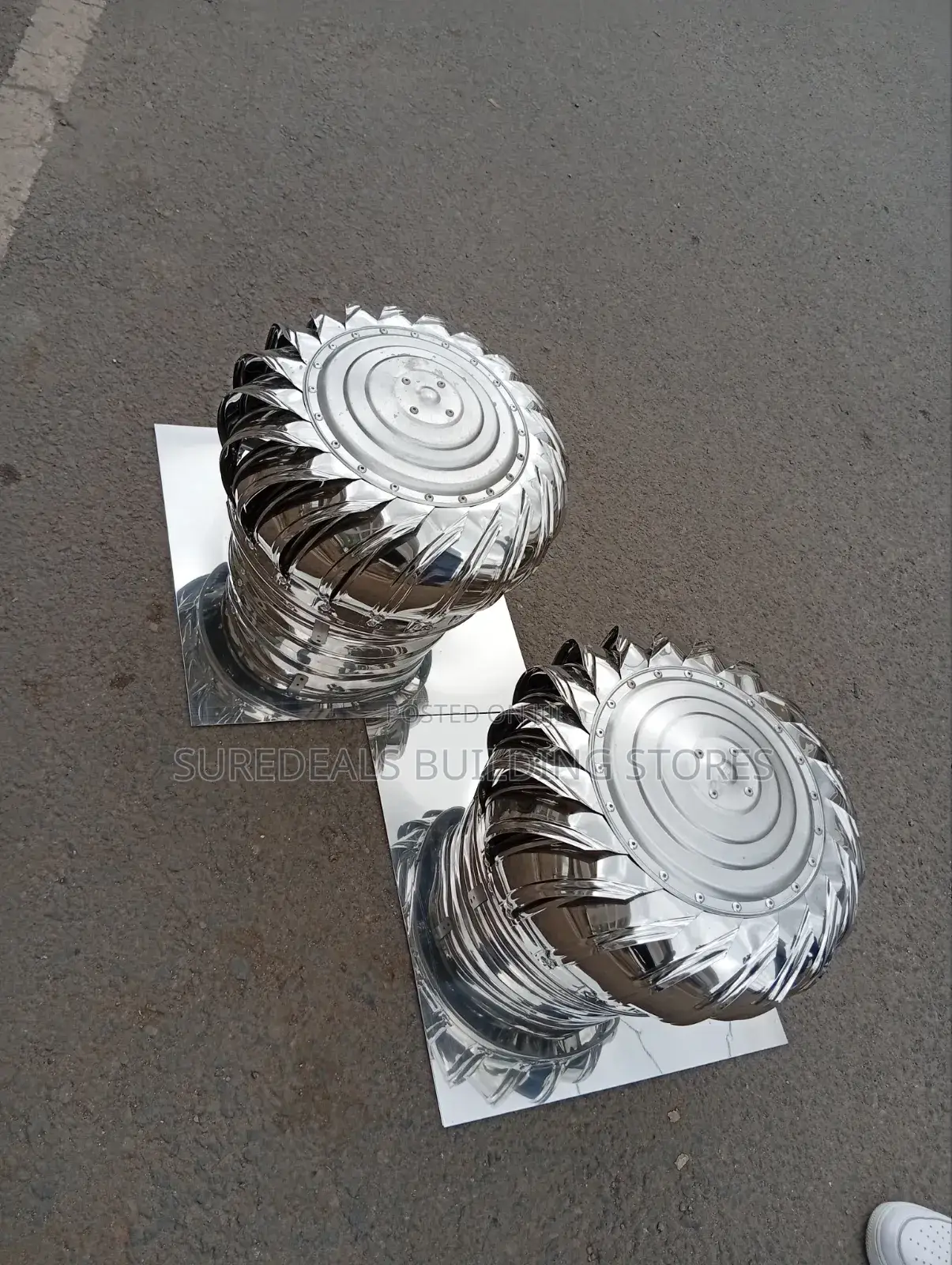 Heavy Duty Self Driven Ventilators Cyclones