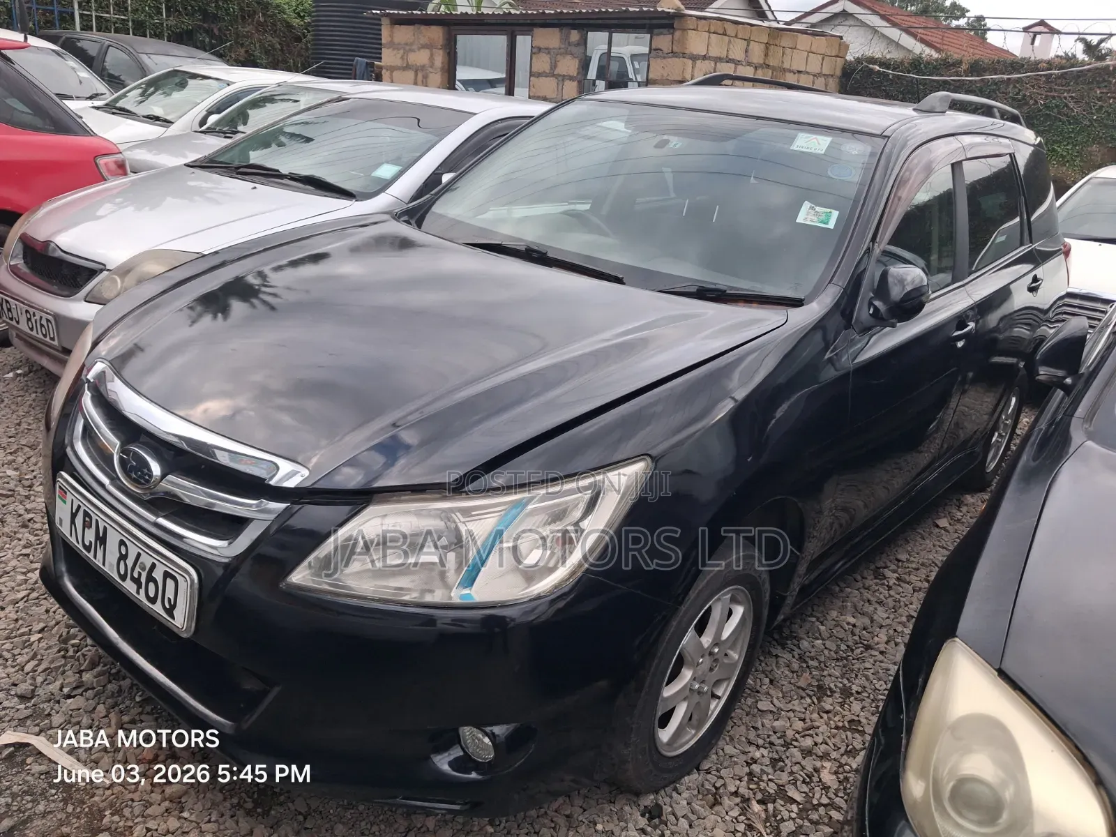 Subaru Exiga 2010 Black