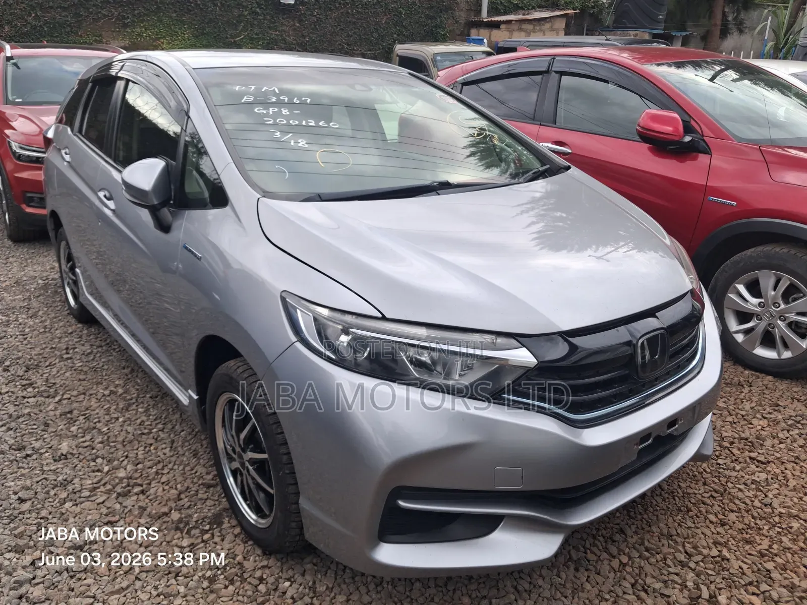 Honda Fit Shuttle 2019 Silver