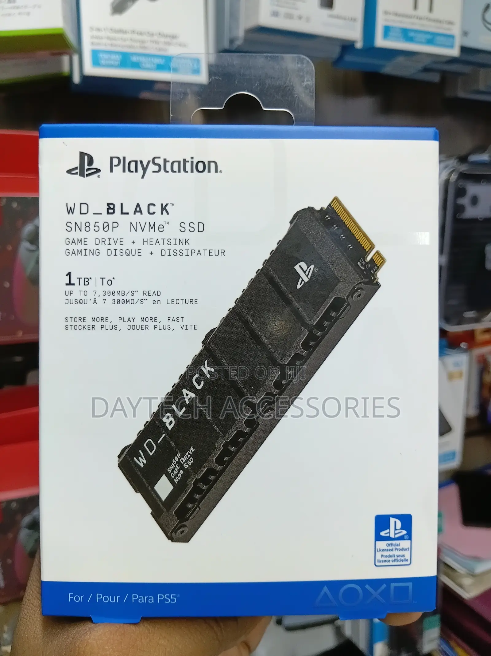 Western Digital Wd_black Sn850p Nvme Ssd With A 1tb Capacity.