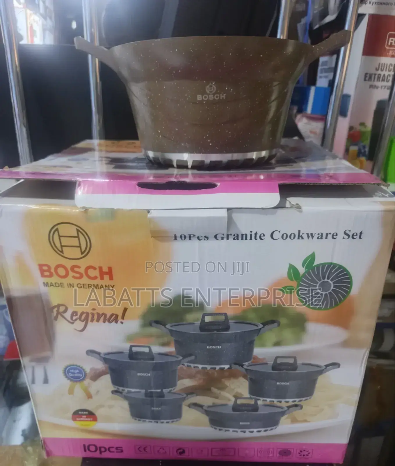 12 PCS Bosch High Quality Cookware Set